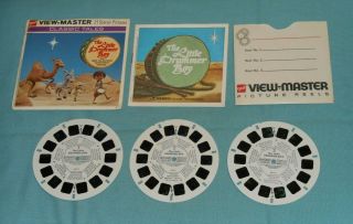 vintage THE LITTLE DRUMMER BOY VIEW - MASTER REELS packet with booklet 2