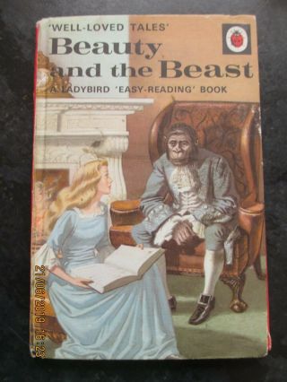 Vintage Ladybird Book " Beauty And The Beast ".  1968 Series 606d Matt Cover.