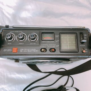 Vintage PANASONIC Model RF - 888 Portable 3 - Band AM/FM/PSB Radio with A Grade 5