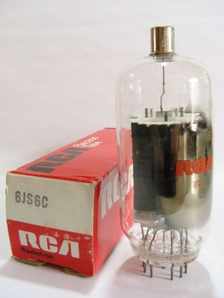 One Ge / Rca 6js6c Tube - Old Stock /