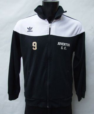 Vintage Adidas Juventus Sc Football Sport Track Jacket Size M