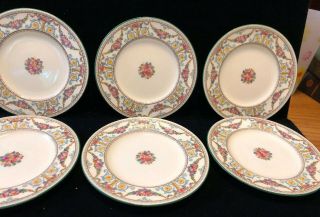 6 Vintage Wedgewood Bread Plates With Swags “ventnor” Pattern (sh37)