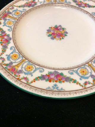 6 Vintage Wedgewood Bread Plates With Swags “Ventnor” Pattern (SH37) 3