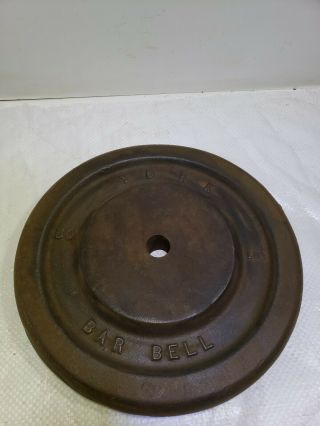 1 - 50 Lbs.  Vintage York Standard Weight Plate