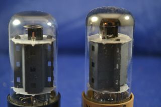(1) Matched Type 7591 Audio Vacuum Tubes (1) Sylvania (1) Westinghouse 2
