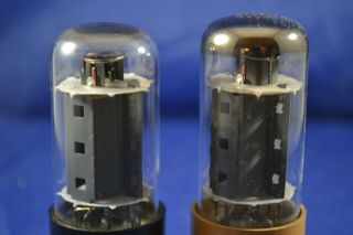 (1) Matched Type 7591 Audio Vacuum Tubes (1) Sylvania (1) Westinghouse 5
