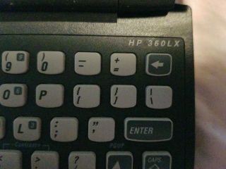 HP Hewlett Packard HP 360LX Windows CE Handheld PC 8