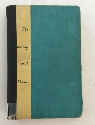 Shirley Jackson The Haunting Of Hill House 1959 First Edition,  4th Printing Ex L