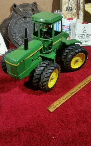 Ertl John Deere Tractor 4wd - Vintage Farm Toy