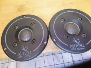 (2) Infinity Sm 902 - 4270 High Output Polycell Tweeters