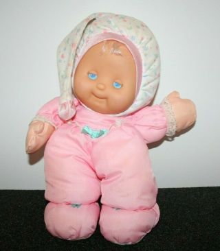 Vintage Fisher Price Puffalump Kids Light Up Snuggle Doll Baby Lovey 1991