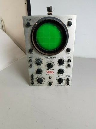 Vintage Eico Oscilloscope Dc - Wide Band 460 Only Power Cord Cut