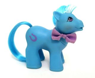 Vintage G1 My Little Pony Mail Order Baby Brother Lucky & Bow Accessory Cute