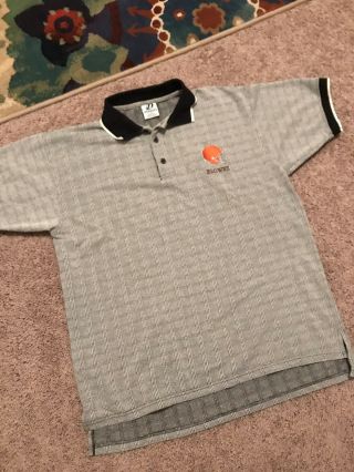 Vintage Cleveland Browns Polo Shirt Large