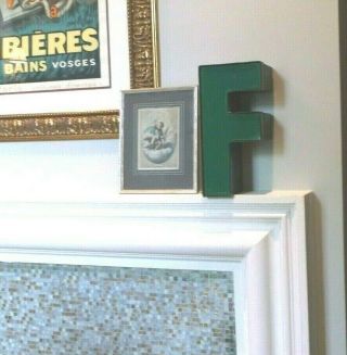 Vintage - Neon Sign Letter F Channel Marquee Old