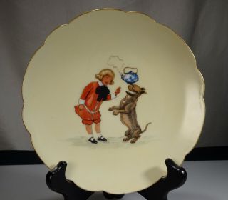 Vintage Buster Brown Porcelain Plate - 55825