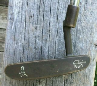 Vintage Ping B60 Manganese Bronze Putter 35 " Right Hand