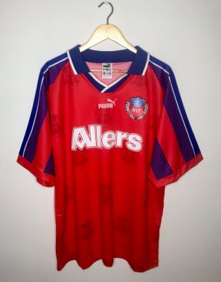 Vtg Puma Helsingborgs I.  F 1997/98 Home Shirt Trikot Camiseta Football Size Xl