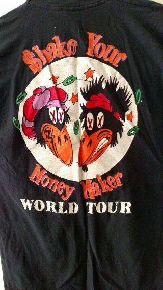 Vintage 1990 The Black Crowes Shake Your Moneymaker Tour T - Shirt