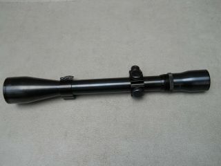 Vintage Weaver V8 Rifle Scope 2.  5x - 8x External Adjustment Mounts Good Bluing
