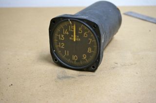1950 ' s Vintage Military Jet Aircraft Mach Airspeed Indicator 2