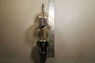 1934 - 35 To World War Ii Eimac 250t Early Popular Glass Transmitting Vacuum Tube