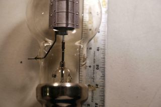 1934 - 35 TO WORLD WAR II EIMAC 250T EARLY POPULAR GLASS TRANSMITTING VACUUM TUBE 4