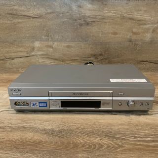 Sony Slv - N750 Vcr Hi - Fi Stereo Vhs Player Video Cassette Recorder - Well