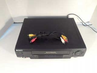 Sony SLV - N50 VHS VCR 4 - Head Hi - Fi Stereo 2