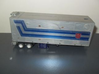 transformers g1 vintage optimus prime trailer pre rub metal plates 2