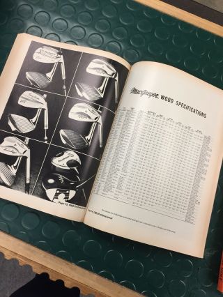 MacGregor Golf - History Catalogs - Vintage Golf - Edited By Jim Kaplan 7