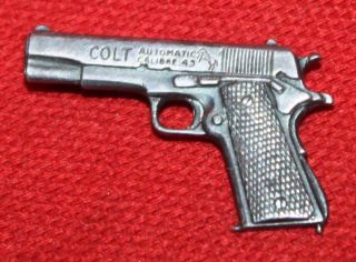 Colt Firearms Factory Sterling Silver 1911 Pin 1938 1st Pin By Colt
