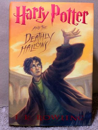 J.  K.  Rowling Harry Potter And The Deathly Hallows 1st Edition 1st Printing