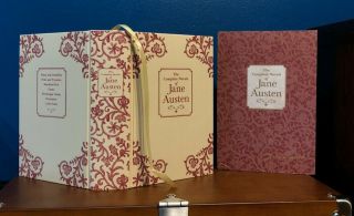 The Complete Novels Of Jane Austen Deluxe Cloth Hardcover With Slip Case