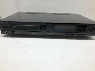 Vintage Sony Cdp - 70 Digital Single Compact Disc Cd Player,