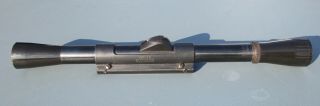 Vintage Weaver C4 Rimfire.  22 Lr Rifle Scope With.  22 Weaver Tip Off Mount
