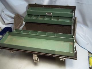Kennedy Cantilever Tool / Tackle Box Style Number 1017 Vintage