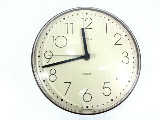 Vintage Kienzle 7.  5 " Retro Quartz Wall Clock - Made In Germany A2106m