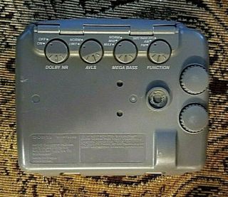 Vintage Sony Walkman Sports Model WM - FS399 Mega Bass 2