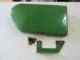 Vintage John Deere 110 112 Square Fender Wide Pto Pulley Cover 1968 Safety Cover