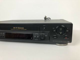 Sony SLV - N71 VCR 4 - Head Video Cassette Recorder VHS Player HiFi 3