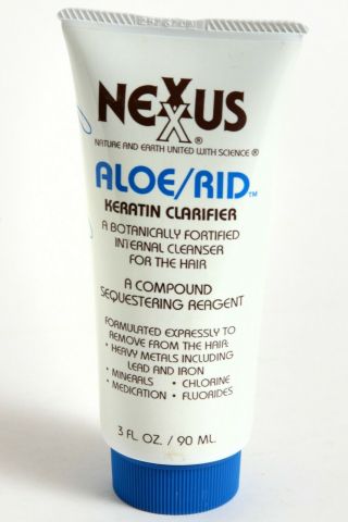Vtg Nexxus Aloe Rid Keratin Clarify Internal Cleanser Hair Swim Old 3 2