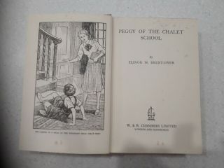 PEGGY OF THE CHALET SCHOOL - FIRST EDITION HARDBACK 6