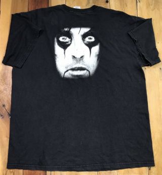 Alice Cooper Cooperstown Phoenix T - Shirt Xl Xlarge Black Faded Vintage