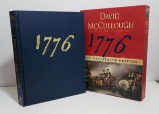 1776 The Illustrated Edition By David Mccullough 2007 Hardcover In Slipcase