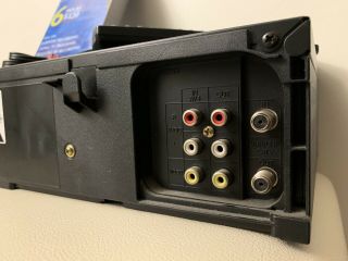 Sharp VC - H965U 4 - Head VCR Video Recorder Remote RRMCG1237AJSB T - 120 VHS Tape 3