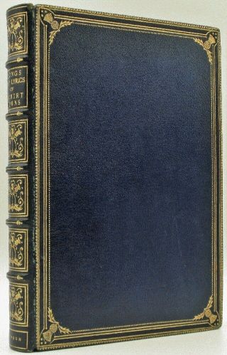 Songs And Lyrics Of Robert Burns: William Macdonald,  W.  Russell Flint,  R.  Purv.