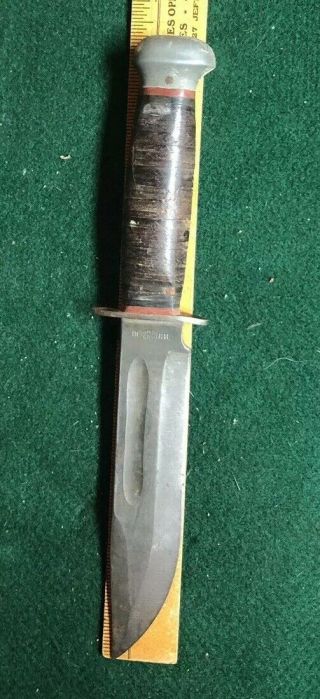 Vintage Remington Rh Pal 36 Hunting/fighting Knife.