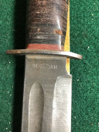 Vintage Remington Rh PAL 36 Hunting/Fighting Knife. 2