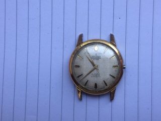 Allaine Vintage 41 Jewel Automatic - Gold Plated - Runs Well - For Spares/repair